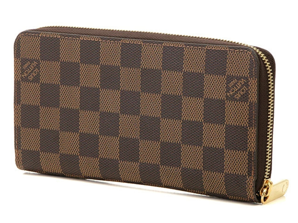 Louis Vuitton Zippy Wallet Damier Brown